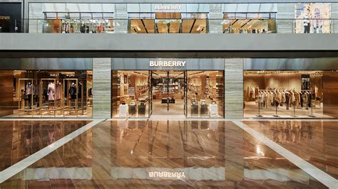 Burberry in marina bay sands